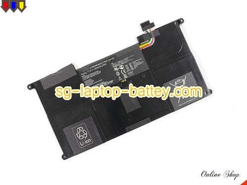 Genuine ASUS C23UX21 Laptop Battery C23-UX21 rechargeable 4800mAh, 35Wh Black In Singapore 