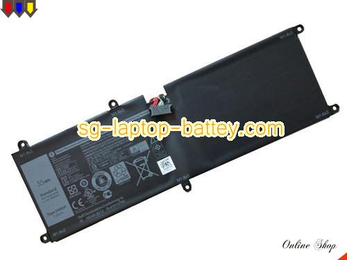 Genuine DELL XRHWG Laptop Battery T04E rechargeable 4600mAh, 35Wh Black In Singapore 