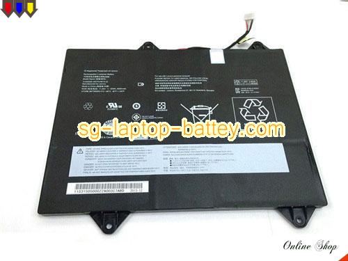 Genuine LENOVO 3ICP5/46/75-2 Laptop Battery 31505000 rechargeable 4000mAh, 45Wh Black In Singapore 