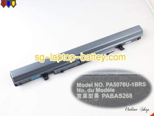 Genuine TOSHIBA PA5076U-1BRS Laptop Battery PABAS268 rechargeable 2770mAh, 45Wh Black In Singapore 
