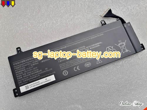 Genuine XIAOMI G16B01W Laptop Battery  rechargeable 3620mAh, 55.02Wh Black In Singapore 