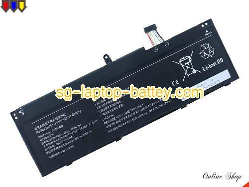 Genuine XIAOMI 4ICP6/60/66 Laptop Battery R14B06W rechargeable 3627mAh, 56Wh Black In Singapore 