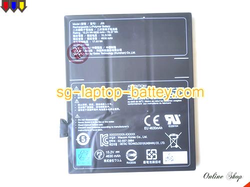 Genuine GETAC J06 Laptop Computer Battery J03 rechargeable 4630mAh, 70.37Wh  In Singapore 
