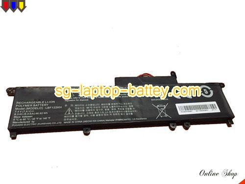 Genuine LG LBF122KH Laptop Battery P330 rechargeable 6300mAh, 47Wh Black In Singapore 