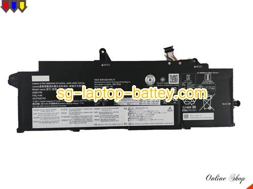 Genuine LENOVO 5B10W51875 Laptop Battery SB10W51976 rechargeable 3711mAh, 57Wh Black In Singapore 
