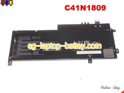Genuine ASUS 0B200-03070000 Laptop Battery C41N1809 rechargeable 3640mAh, 57Wh Black In Singapore 