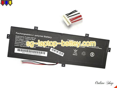 Genuine JUMPER PL3282138P Laptop Battery PHNB14W101 rechargeable 10000mAh, 38Wh Black In Singapore 