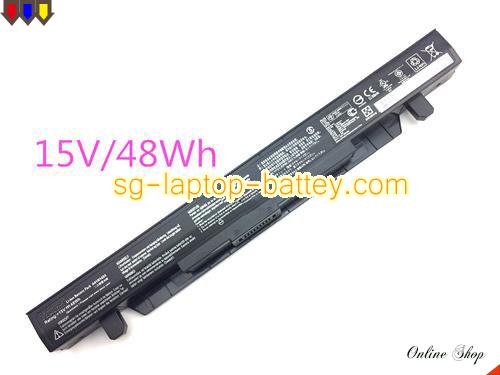 Genuine ASUS A41N1424 Laptop Battery 0B110-00350000 rechargeable 48Wh Black In Singapore 