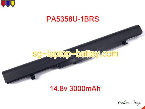 Genuine TOSHIBA PA5212U-1BRS Laptop Battery PABAS291 rechargeable 3000mAh, 48Wh Black In Singapore 