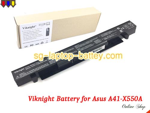 Replacement ASUS A41X550A Laptop Battery A41-X550A rechargeable 2200mAh Black In Singapore 
