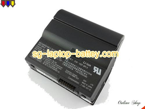 Replacement SONY BPL6 Laptop Battery BPS6 rechargeable 5200mAh Black In Singapore 