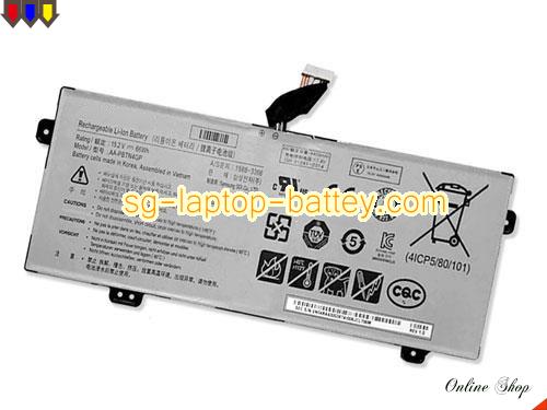 Genuine SAMSUNG AA-PBTN4GP Laptop Battery AAPBTN4GP rechargeable 4400mAh, 66Wh White In Singapore 