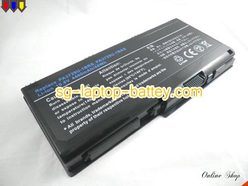 Replacement TOSHIBA PA3730U-1BRS Laptop Battery PA3729U-1BRS rechargeable 4400mAh Black In Singapore 