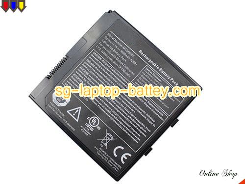 Genuine MOTION 507.201.02 Laptop Battery MC5450BP rechargeable 4000mAh, 42Wh Black In Singapore 
