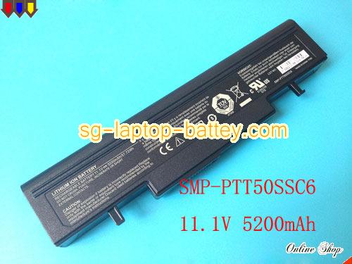 Genuine FUJITSU PTT50SS6 Laptop Battery SMP-PTT50SS6 rechargeable 5200mAh Black In Singapore 