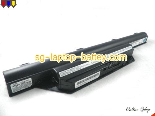 Replacement FUJITSU FPCBP179AP Laptop Battery FMVNBP159 rechargeable 4400mAh, 48Wh Black In Singapore 