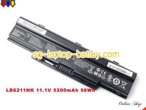 Genuine LG LB6211NK Laptop Battery LB6211NF rechargeable 5200mAh, 56Wh Black In Singapore 