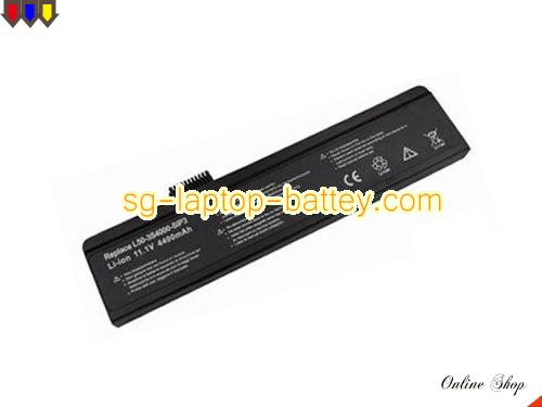 Replacement UNIWILL L50-3S4400-S1S5 Laptop Battery L50-3S4000-C1S2 rechargeable 4400mAh Black In Singapore 