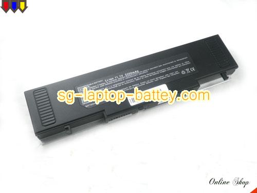Replacement MITAC 441677365001 Laptop Battery 441677399201 rechargeable 4400mAh Black In Singapore 