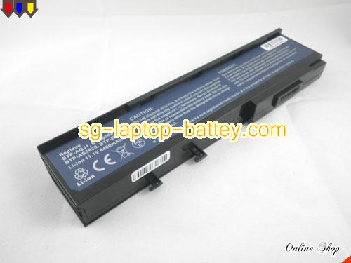 Genuine ACER LC.BTP01.011 Laptop Battery BTP-ARJ1 rechargeable 4400mAh Black In Singapore 