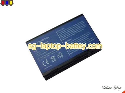 Replacement ACER BATBL50L8H Laptop Battery BATBL50L4 rechargeable 4400mAh Black In Singapore 