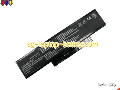 Replacement FUJITSU-SIEMENS FOX-EFS-SA-XXF-06 Laptop Battery S26391-F6120-L470 rechargeable 4400mAh Black In Singapore 