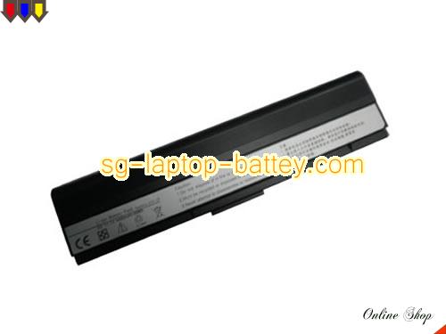 Replacement ASUS A32-U6 Laptop Battery 90-ND81B3000T rechargeable 4400mAh Black In Singapore 