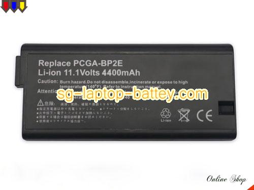 Replacement SONY PCGA-BP2EA Laptop Battery PCGA-BP2E rechargeable 4400mAh, 49Wh Black In Singapore 