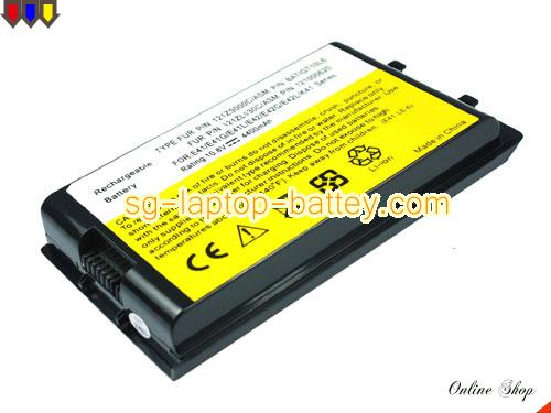 Replacement LENOVO BATIGT10L6 Laptop Battery 121ZL030CASM rechargeable 4400mAh, 48Wh Black In Singapore 