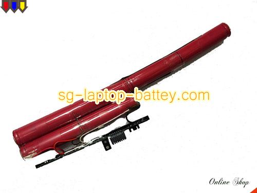 Genuine GETAC NH4783S2P44000 Laptop Battery NH4-78-3S2P4400-0 rechargeable 4200mAh, 45.36Wh Red In Singapore 