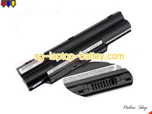 Genuine FUJITSU FPCBP282 Laptop Battery FMVNA6GE rechargeable 4400mAh, 47Wh Black In Singapore 