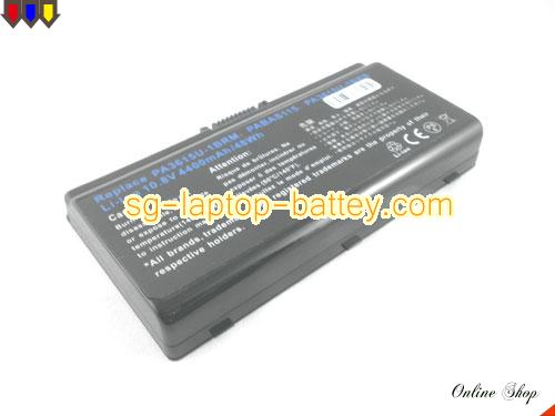 Replacement TOSHIBA PA3615U-1BRM Laptop Battery PA3615U rechargeable 4400mAh Black In Singapore 