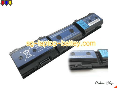 Replacement ACER UM09F36 Laptop Battery UM09F70 rechargeable 5600mAh, 63Wh Black In Singapore 