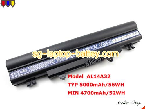 Genuine ACER AL14A32 Laptop Battery KT00603008 rechargeable 5000mAh  In Singapore 