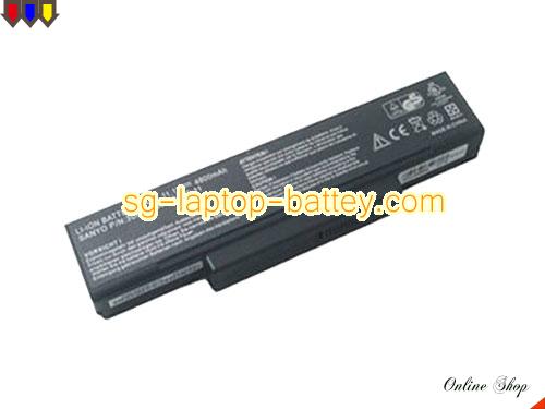 Replacement ASUS 70-NJ01B2000 Laptop Battery 70-NMF1B2100PZ rechargeable 4800mAh Black In Singapore 