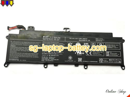 Genuine TOSHIBA PA5278U-1BRS Laptop Battery  rechargeable 4080mAh Black In Singapore 