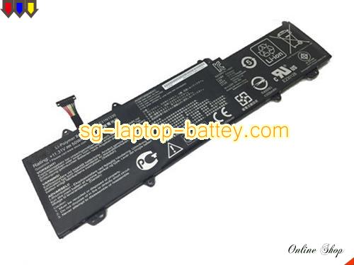 Genuine ASUS C31N1330 Laptop Battery C31PO95 rechargeable 4400mAh, 50Wh Black In Singapore 