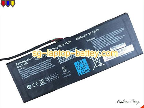 Genuine GIGABYTE GNCJ40 Laptop Battery 916TA013F rechargeable 4030mAh, 61Wh Black In Singapore 