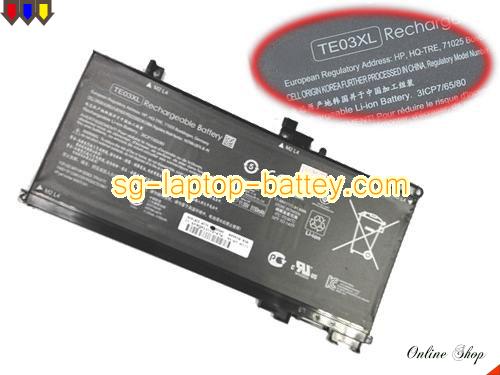 Genuine HP 849570-541 Laptop Battery X1G85PA rechargeable 5150mAh, 61.6Wh Black In Singapore 