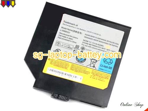 Genuine LENOVO L10M6H21 Laptop Battery  rechargeable 3783mAh, 42Wh Black In Singapore 