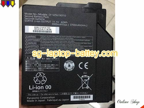 Genuine PANASONIC CF-VZSU1431U Laptop Battery CFVZSU1431U rechargeable 3900mAh, 42Wh Black In Singapore 