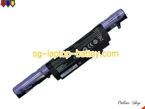Genuine CLEVO W940BAT6 Laptop Battery 687W940S4UF rechargeable 62Wh Black In Singapore 