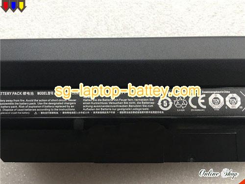 Genuine CLEVO WA50BAT-6 Laptop Battery 6-87-WA5RS-4241 rechargeable 62Wh Black In Singapore 