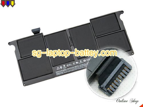 Replacement APPLE 020-7376-A Laptop Battery 2ICP4/46/66-1 rechargeable 5100mAh, 38.75Wh Black In Singapore 