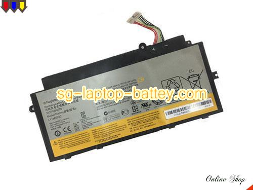 Genuine LENOVO 3ICP4/61/69-2 Laptop Battery L11M3P02 rechargeable 4060mAh, 25Wh Black In Singapore 