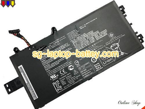 Genuine ASUS C31N1522 Laptop Battery 0B20001880000 rechargeable 3950mAh, 45Wh Black In Singapore 