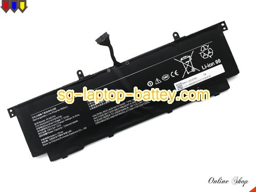 Genuine XIAOMI R14B07W Laptop Battery  rechargeable 7254mAh, 56Wh Black In Singapore 