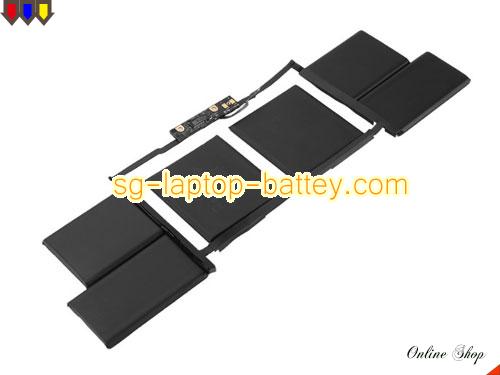 Replacement APPLE A1820 Laptop Battery 020-01728 rechargeable 6667mAh, 76Wh Black In Singapore 