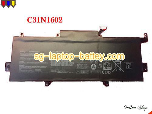 Genuine ASUS 0B20002090000 Laptop Battery 0B200-02090000 rechargeable 4930mAh, 57Wh Black In Singapore 