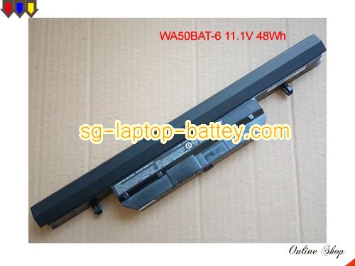 Genuine CLEVO 6-87-WA5RS-4242 Laptop Battery 6-87-WA5RS-424 rechargeable 48Wh  In Singapore 
